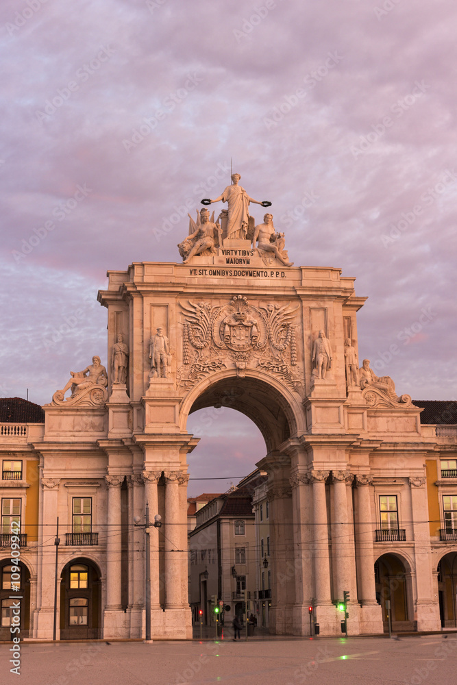 Fototapeta premium Rua Augusta Arch in Lisbon