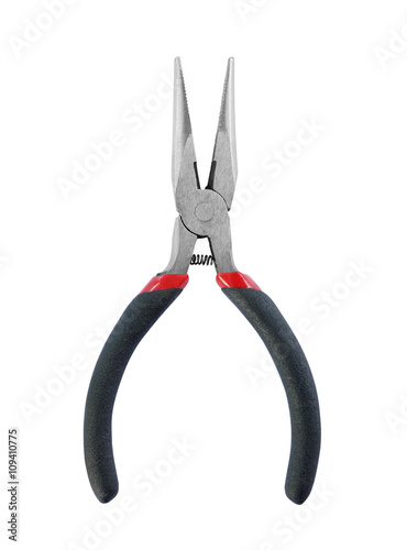 pliers on a white background.