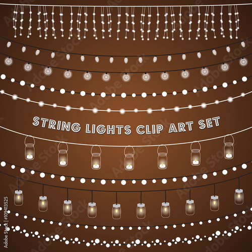 Rustic String Lights Set