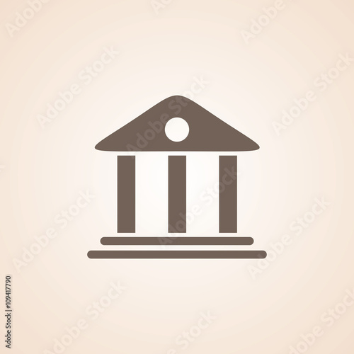 Icon Of Bank.