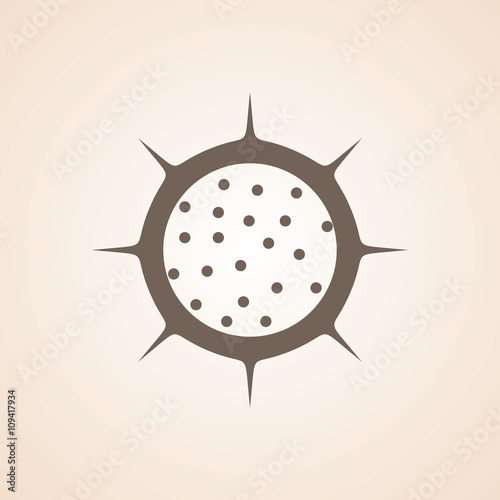 Icon Of Virus.