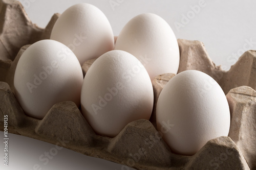 Eggs in a tray