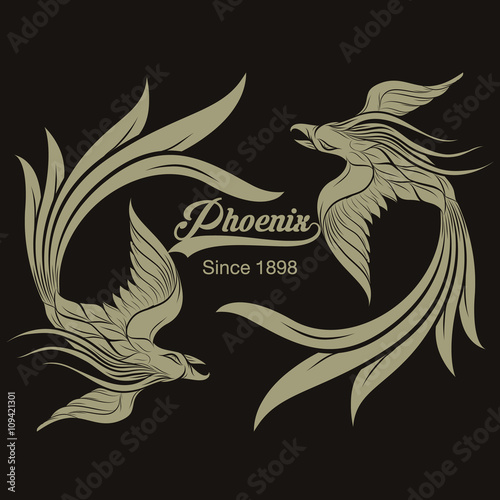 phoenix logo vector