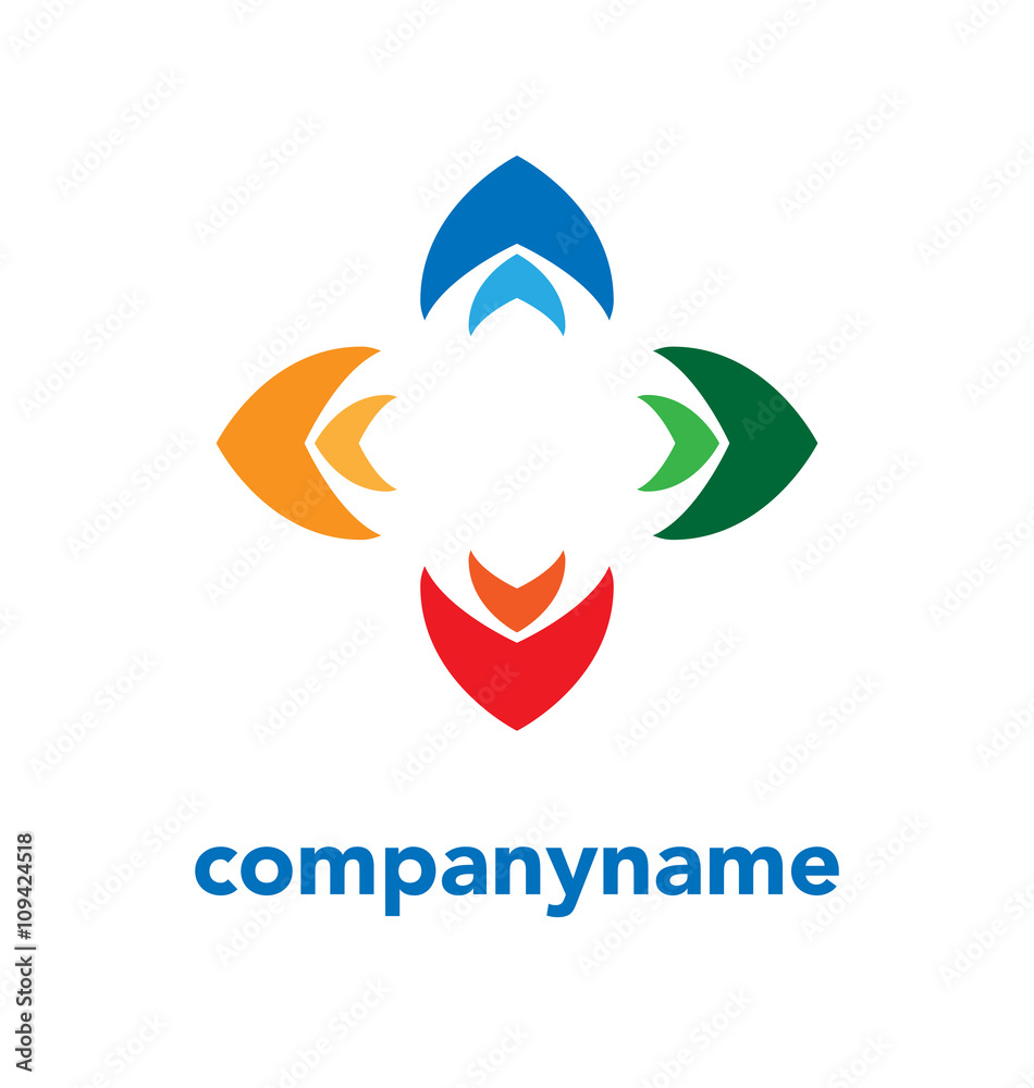 Abstract Vector Logo Design Template. Creative Concept Icon Abstract Vector Logo Design Template. Creative Concept Icon
