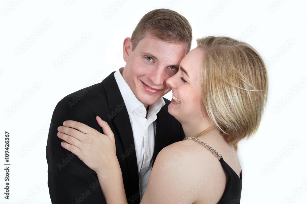 verliebtes junges Paar verliebtes junges Paar