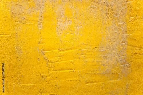 yellow exterior plaster from a Burano island house