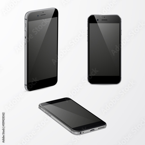 grey smartphone