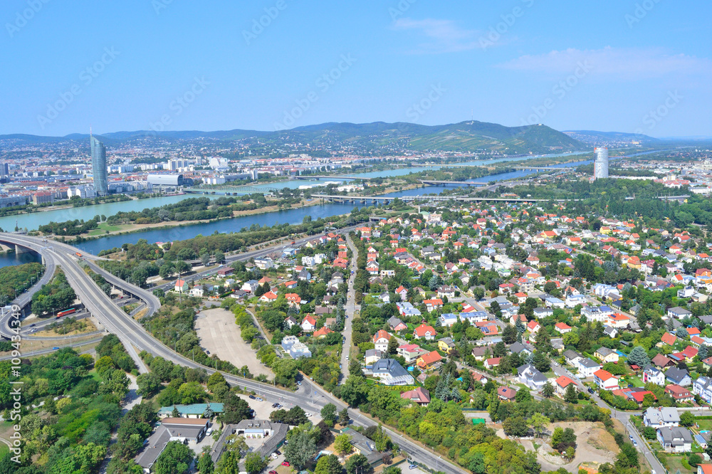 Top-view of Vienna Top-view of Vienna