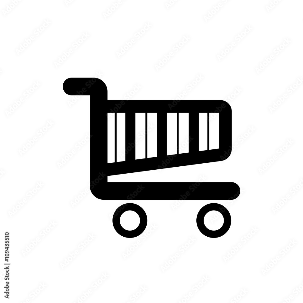 Shopping Cart Icon - Vector Shopping Cart Icon - Vector