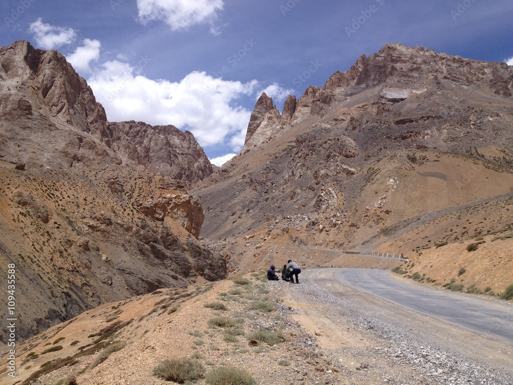 Himalaya landscape mountain view background in Leh india Himalaya landscape mountain view background in Leh india
