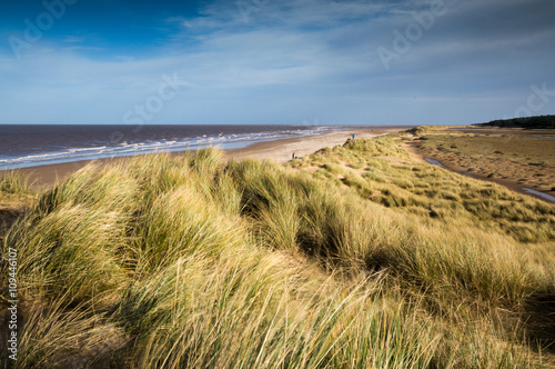 Windy day at Holkham Beach