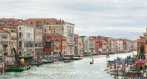 The "Canal Grande" in Venice