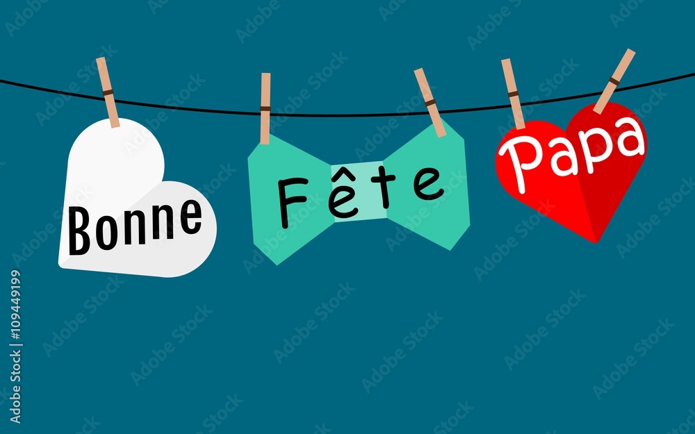 Bonne F te Papa Stock Vector Adobe Stock Bonne F te Papa Stock Vector Adobe Stock