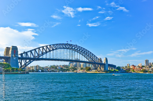 View of Sydney Harbour and Harbour Bridge © Javen