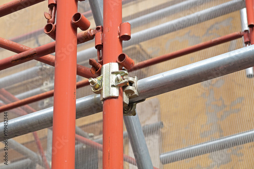 Clamp metal scaffolding
