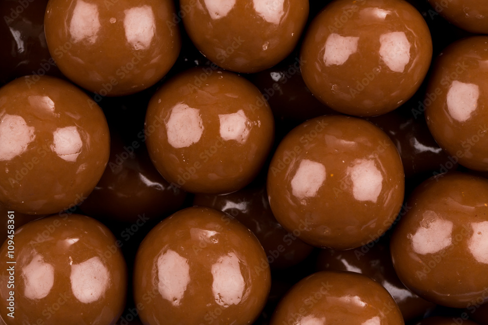 Multiple chocolate ball candies Multiple chocolate ball candies