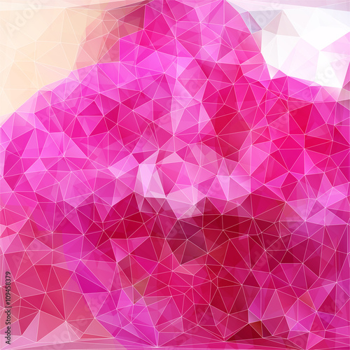 Vector abstract modern polygonal background