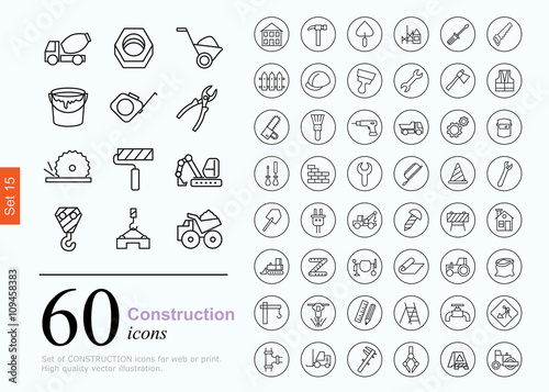 60 construction icons