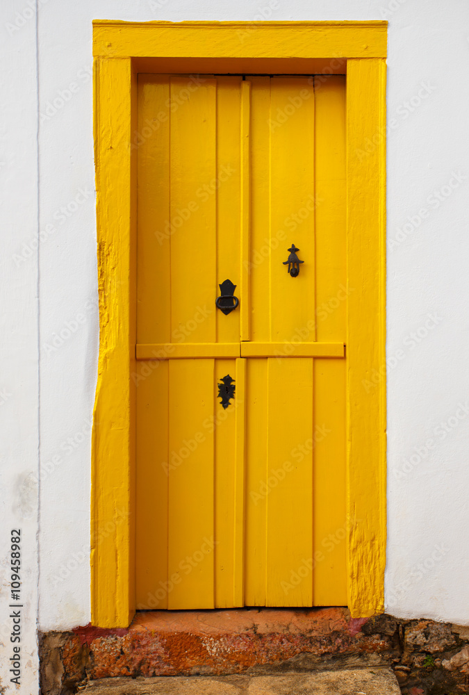 Obraz premium bright colored Door