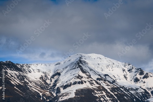 Scenic mountain landscape shot