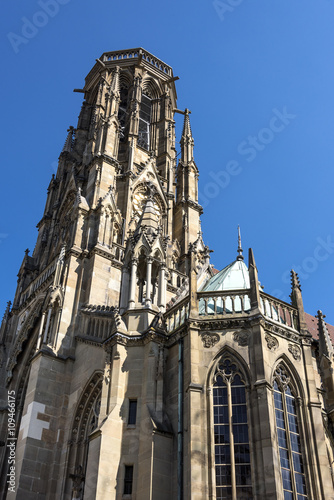 Stuttgart, Germany: Church steeple of St John's Church in the capital of Baden-Wuerttemberg (Johanniskirche) photo