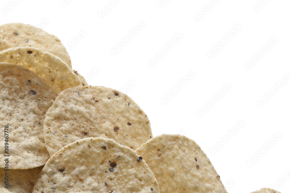 cropped image of heap of nachos chips cropped image of heap of nachos chips