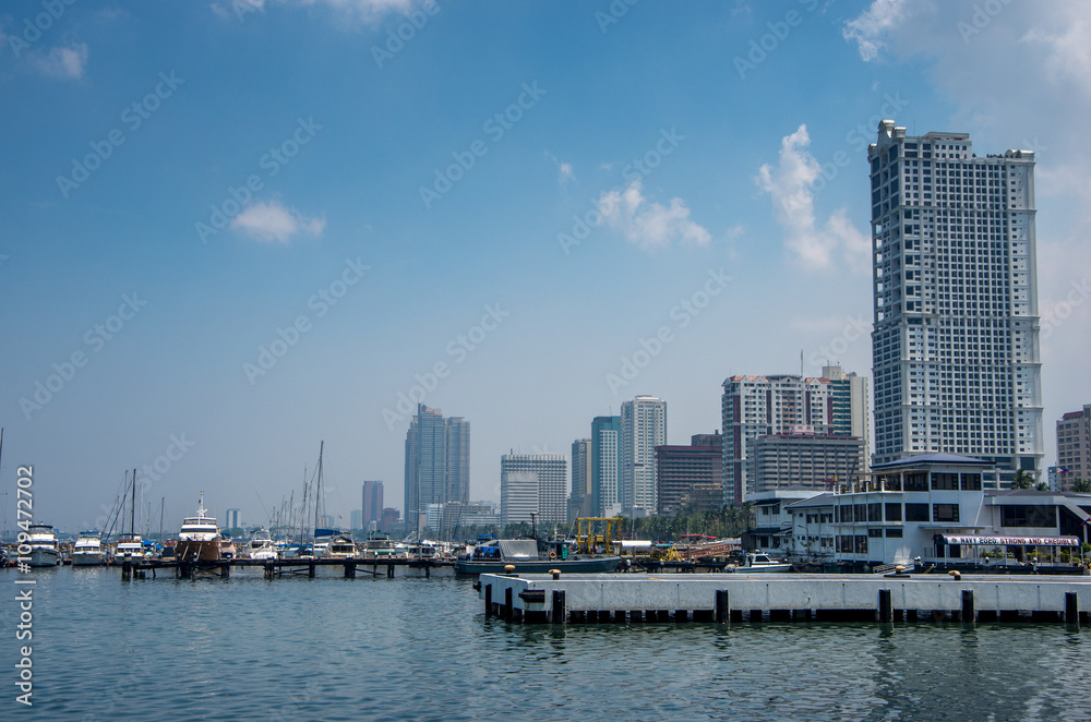 Obraz premium Manila Bay, Filipiny