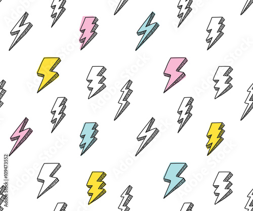 abstract thunder background