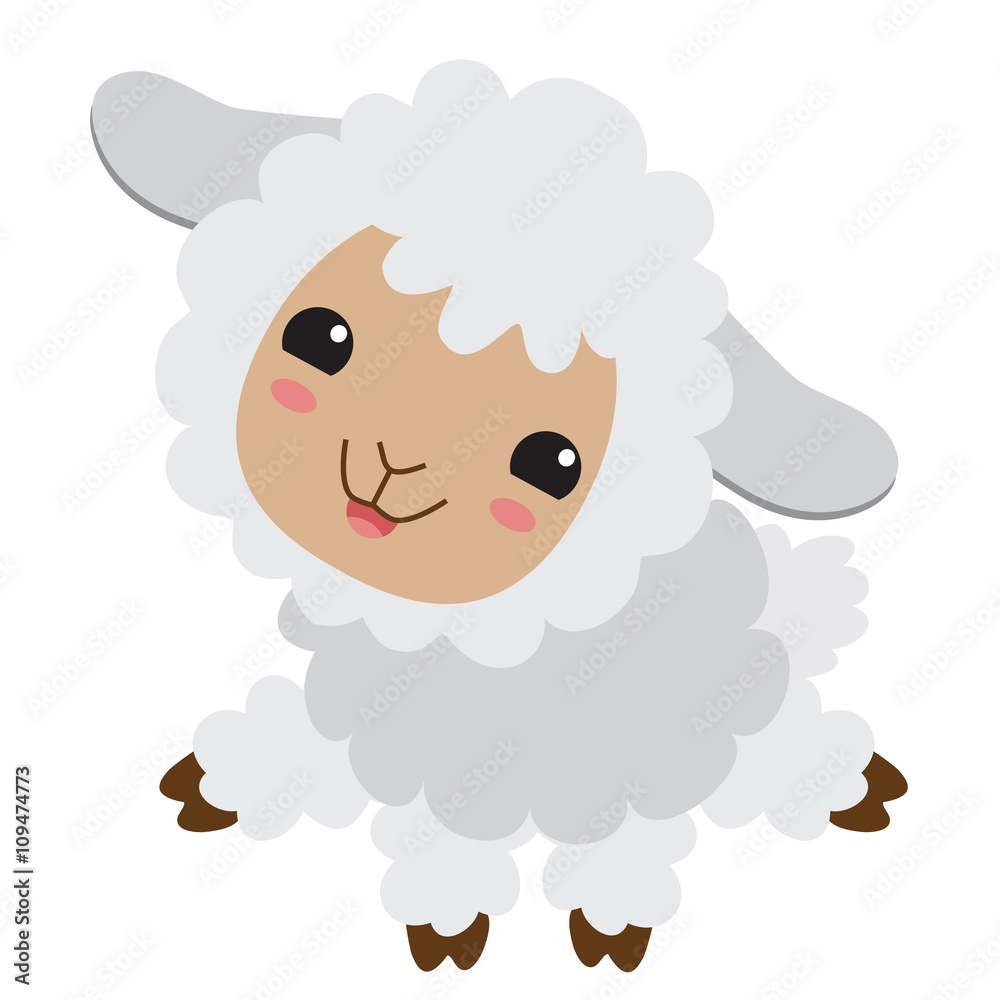 Cute sheep vector illustration
Cute sheep vector illustration