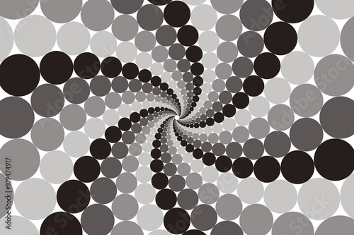 背景素材壁紙,円形,モザイク状,うず,渦巻き,丸,輪,螺旋模様,らせん,スパイラル,放射,明るい,