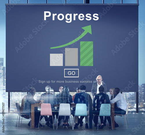 Progress Development Imrpovement Advancement Concept