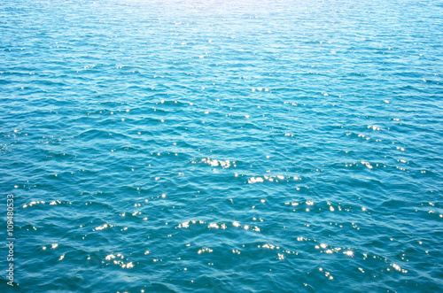 Deep blue water sea texture