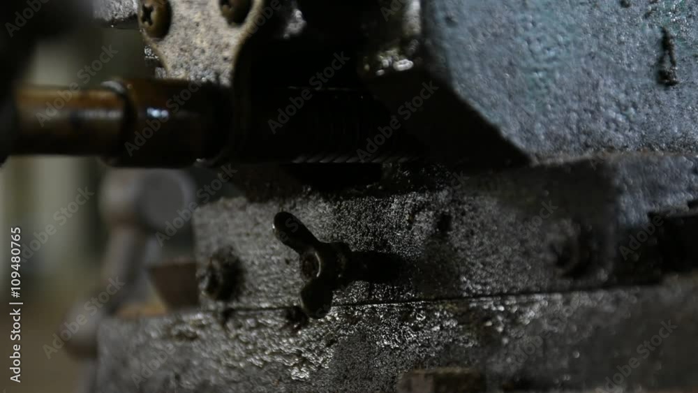 Bench vise tool is equipment for hold metal in industry Bench vise tool is equipment for hold metal in industry