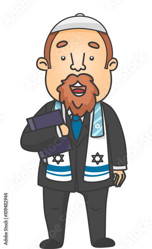 Man Jewish Priest Bible