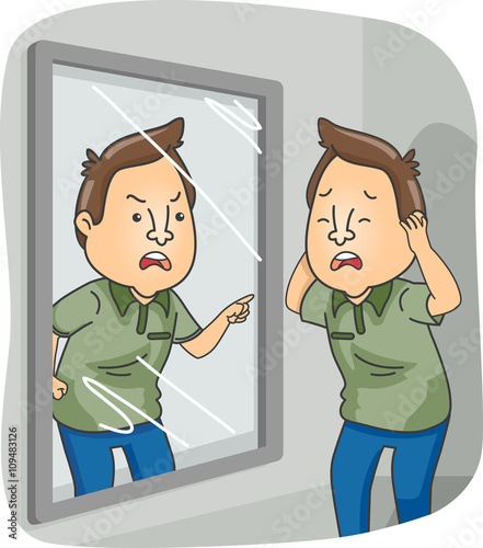 Man Split Personality