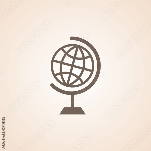 Icon Of Globe.