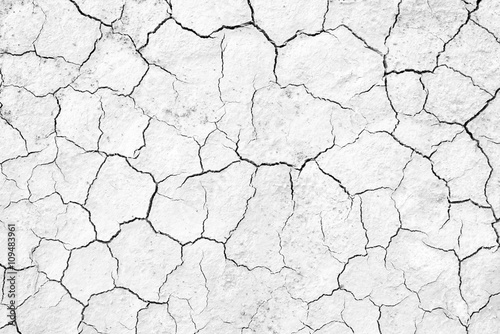Crack soil texture background