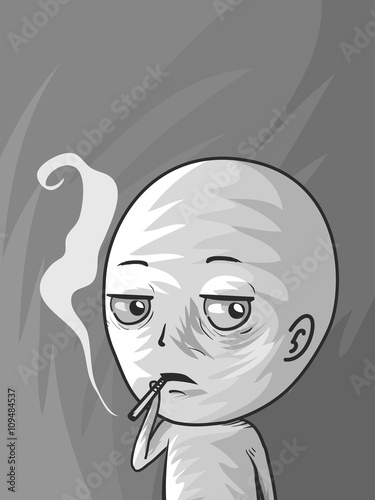Man Smoking