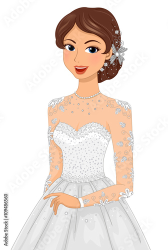 Girl Bridal Gown Head Accessories