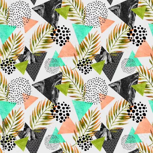 Obraz Streszczenie lato geometryczny wzór