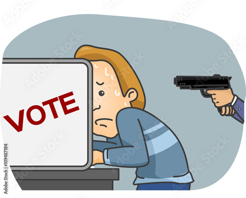 Man Vote Gunpoint