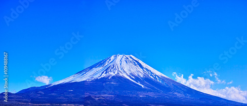 山梨側から見た富士山