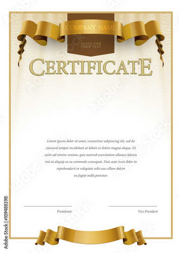 Modern Certificate and diplomas template.