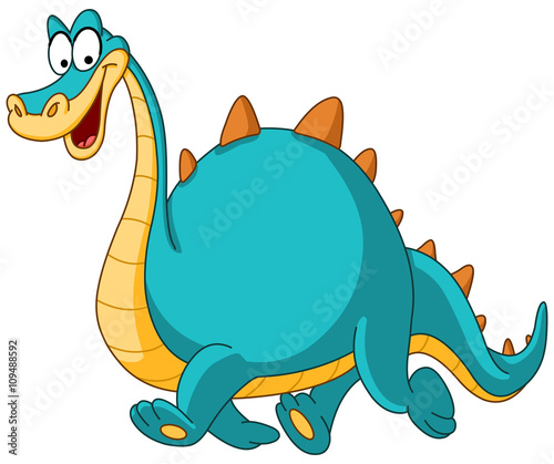 Walking dinosaur