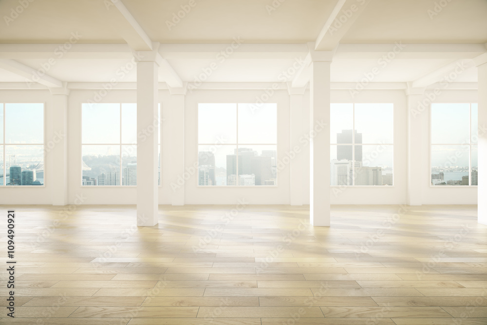 Obraz premium Spacious interior design