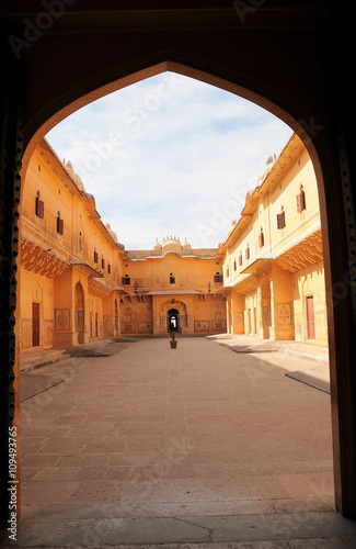 The Jaigarh Fort in Jaipur, Rajasthan, India