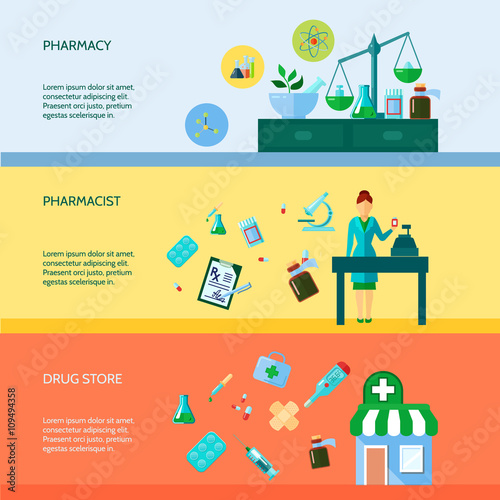 Pharmacist Banner Set