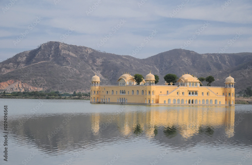 Jal Mahal is a palace located in the middle of the Man Sagar Lake in Jaipur city, the capital of the state of Rajasthan, India.