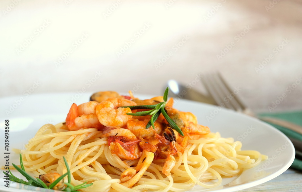 Spaghetti Meeresfrüchte