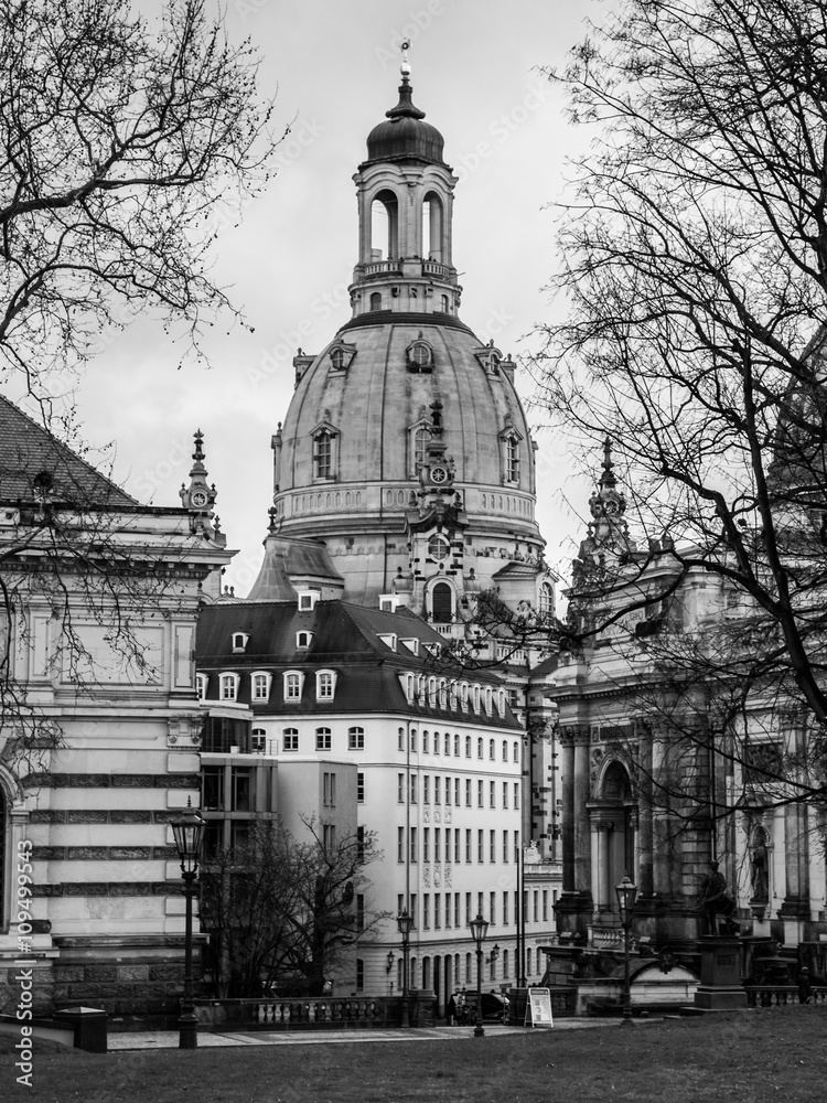 Dome of Dresden Frauenkirche